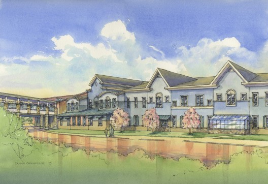 USA Architects' design for the DLC © Donna Senopoulos