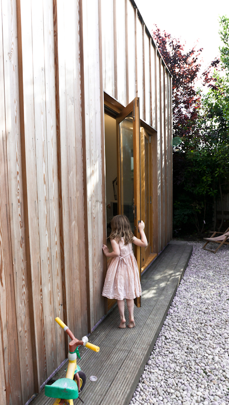 Timber Fin House / Neil Dusheiko Architects