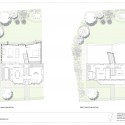 Timber Fin House / Neil Dusheiko Architects (2) Floor Plans