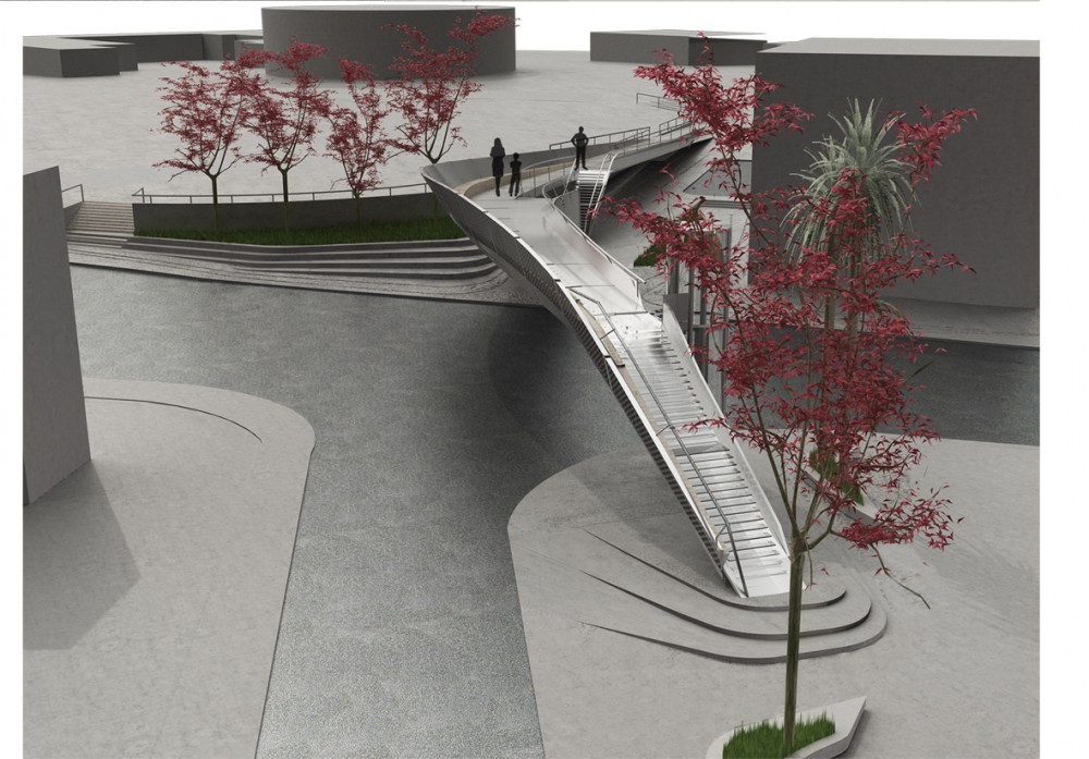 Footbridge in Cyprus Proposal / Elina Pattichi