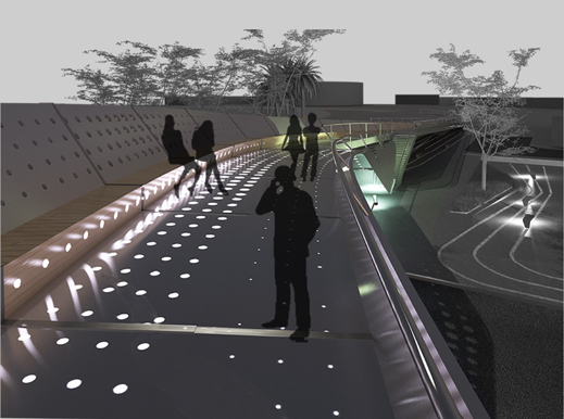 Footbridge in Cyprus Proposal / Elina Pattichi