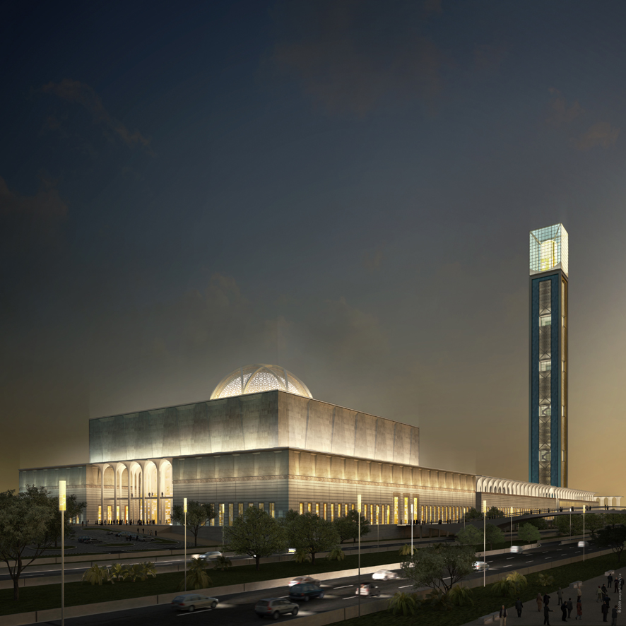 Mosquée d’Algérie / KSP Juergen Engel Architekten