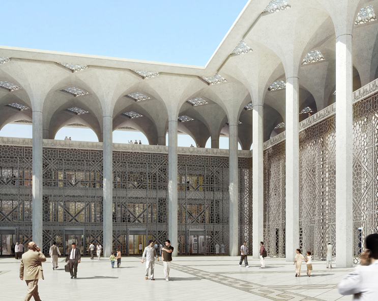 Mosquée d’Algérie / KSP Juergen Engel Architekten