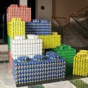 CANSTRUCTION® Exhibit in NYC (2) CANSTRUCTION® Exhibit in NYC (2) Building Blocks Against Hunger by FXFOWLE / WSP Flack and Kurtz