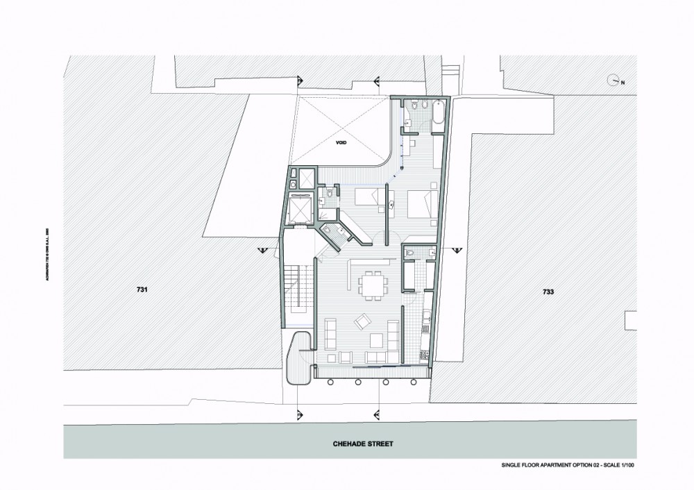 Achrafieh 732 / Bernard Khoury Architects