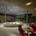 JNC Sales Office & Community Arts Center / Line and Space, LLC (4) View from Discussion Space © Yang Chaoying