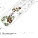 JNC Sales Office & Community Arts Center / Line and Space, LLC (10) Site Plan © Line and Space, LLC