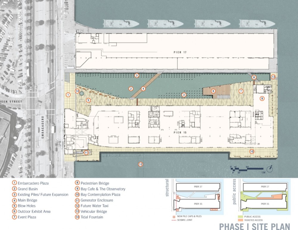 Exploratorium Relocation to Piers 15 & 17 / GLS Landscape | Architecture with EHDD