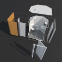 bath pod 3d view bath pod 3d view bath pod 3d view