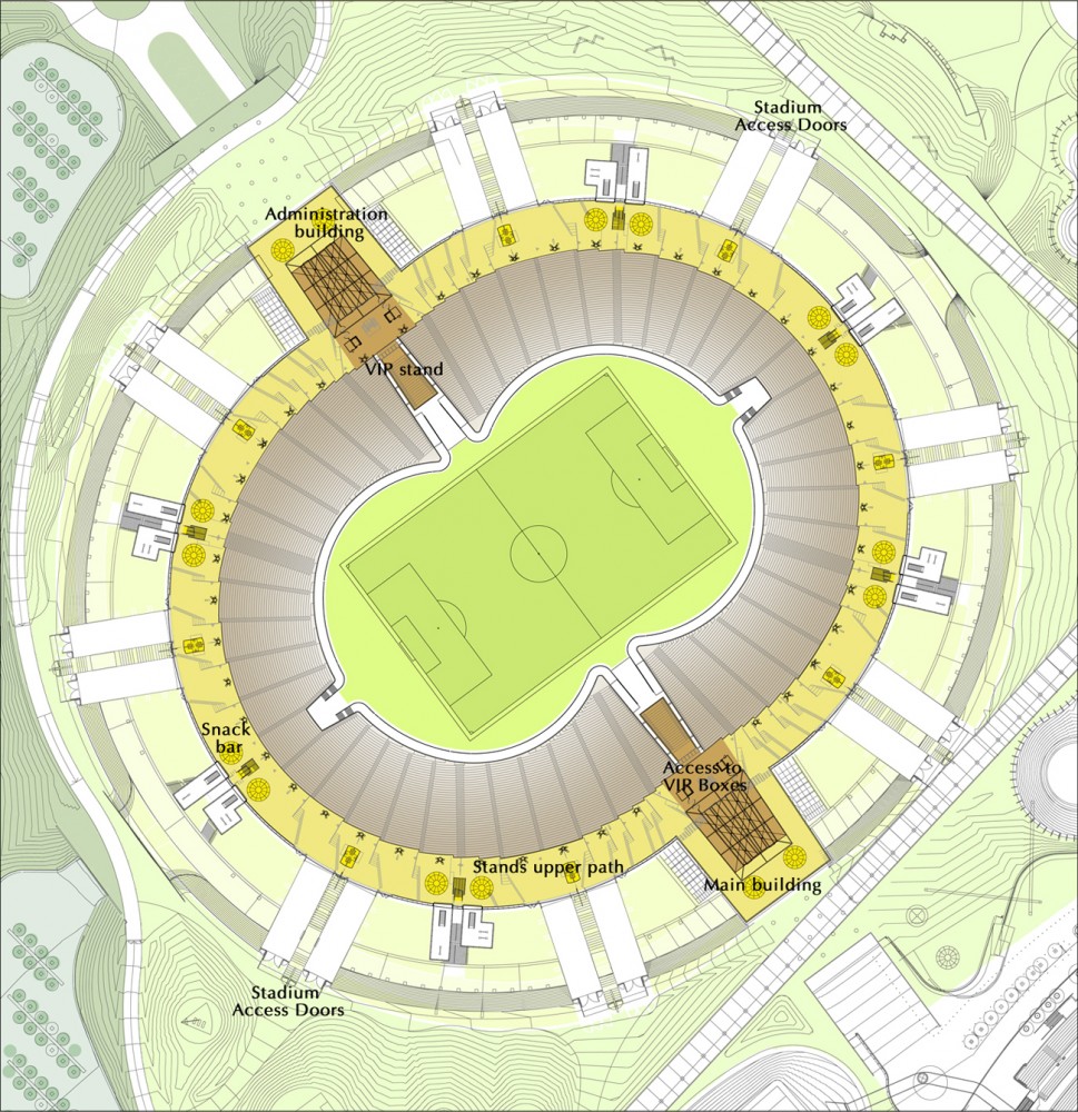 Estadio Único Ciudad de La Plata / Roberto Ferreira & Arquitectos Asociados