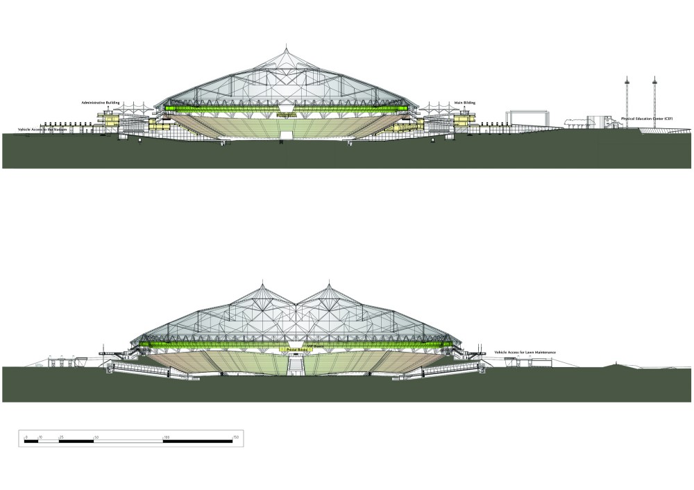 Estadio Único Ciudad de La Plata / Roberto Ferreira & Arquitectos Asociados