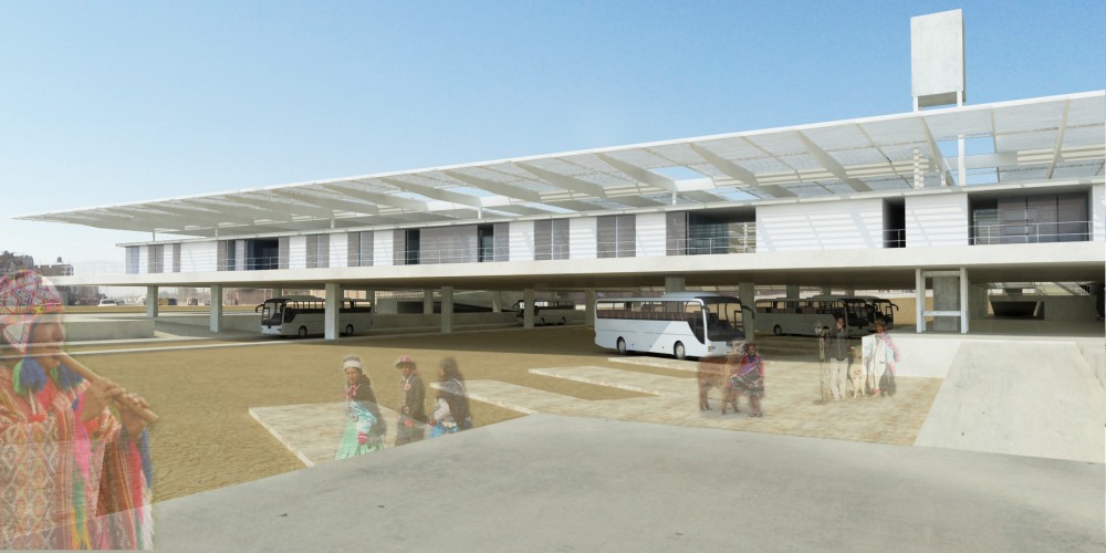 National Bus Terminal / Jimmy Liendo Terán, Kátia de Oliveira Vieira, Carlos Arellano Rivera