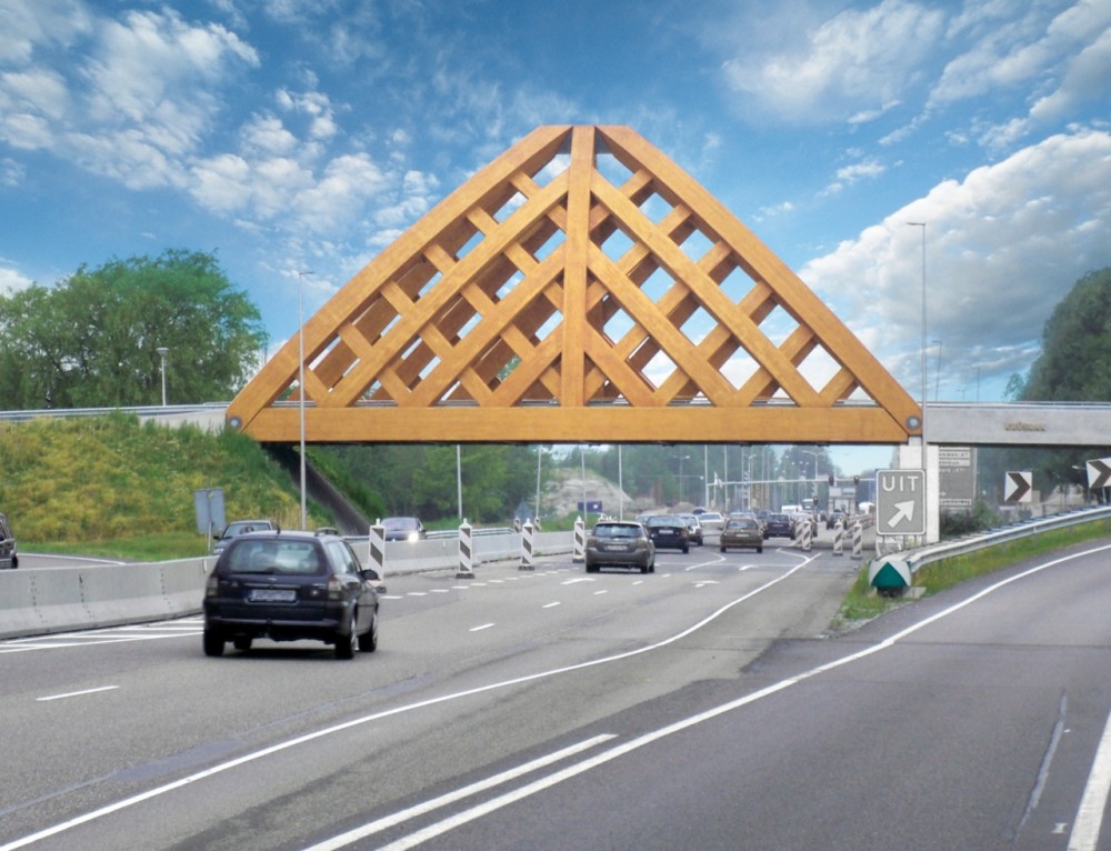 Sneek Bridge / Achterbosch Architectuur with Onix