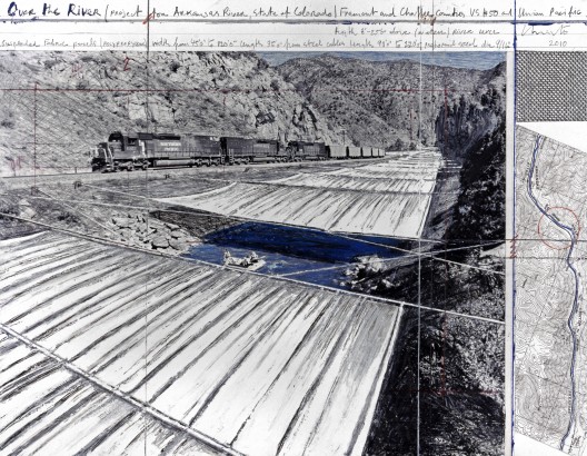Over the River / Christo and Jeanne-Claude (2)