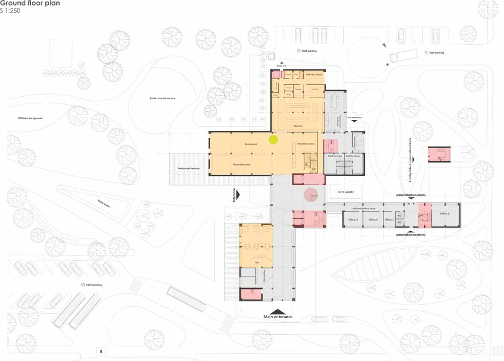 Hotel Liesma Proposal (7) ground floor plan