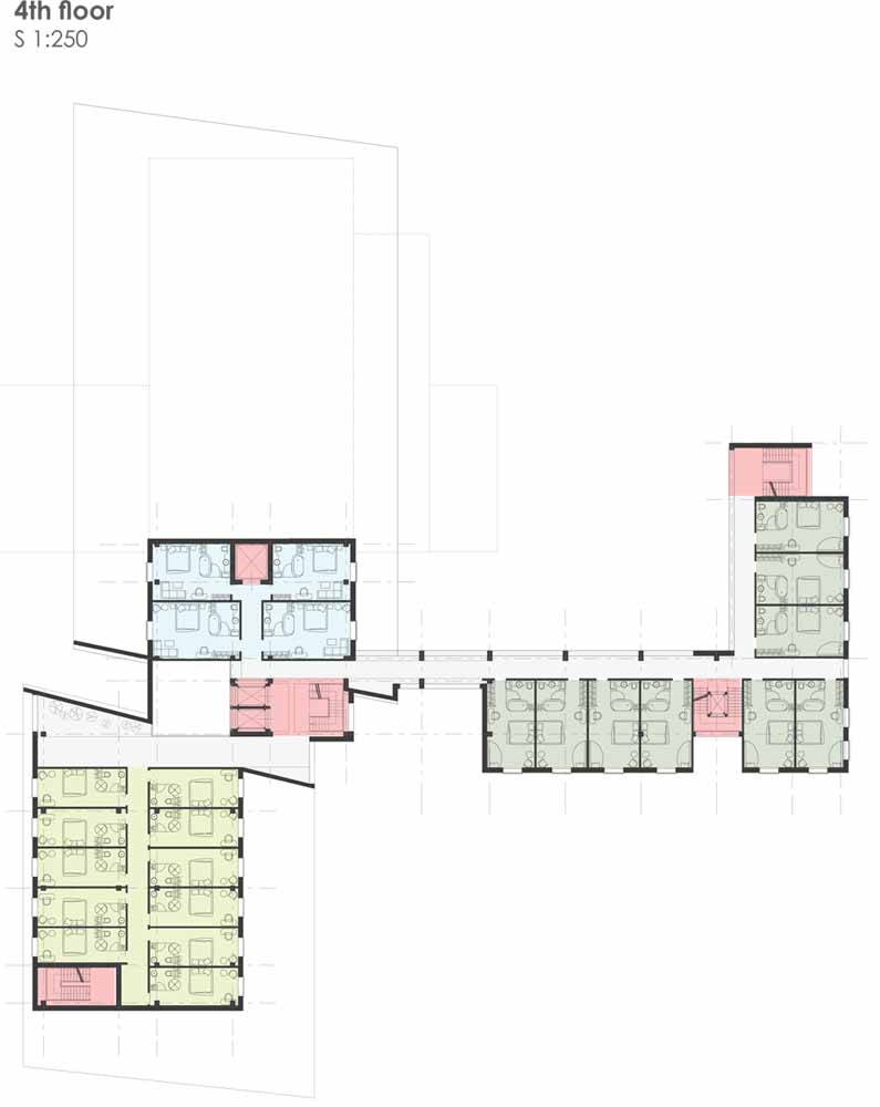 Hotel Liesma Proposal (10) 4th floor plan