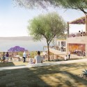 A Vision Plan for the Dead Sea (5) Cascading public space with a view towards the Dead Sea