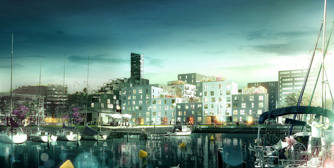 Adept and Luplau & Poulsen Chosen as Winners for Residential Project at Aarhus Harbour