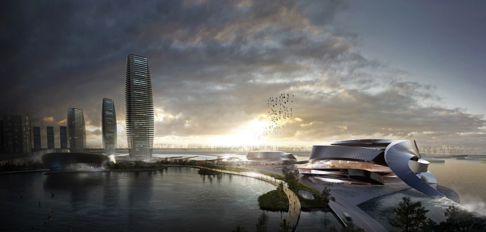 China-Taiwan Master Plan for CBD / 10 Design