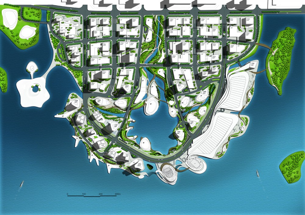 China-Taiwan Master Plan for CBD / 10 Design