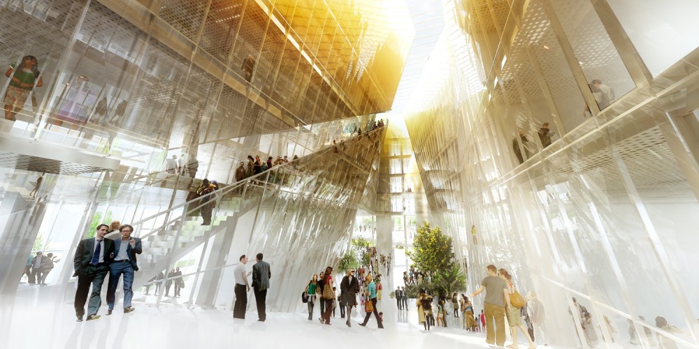 BIG + OFF win the competition to design the Research Centre of the University of Jussieu