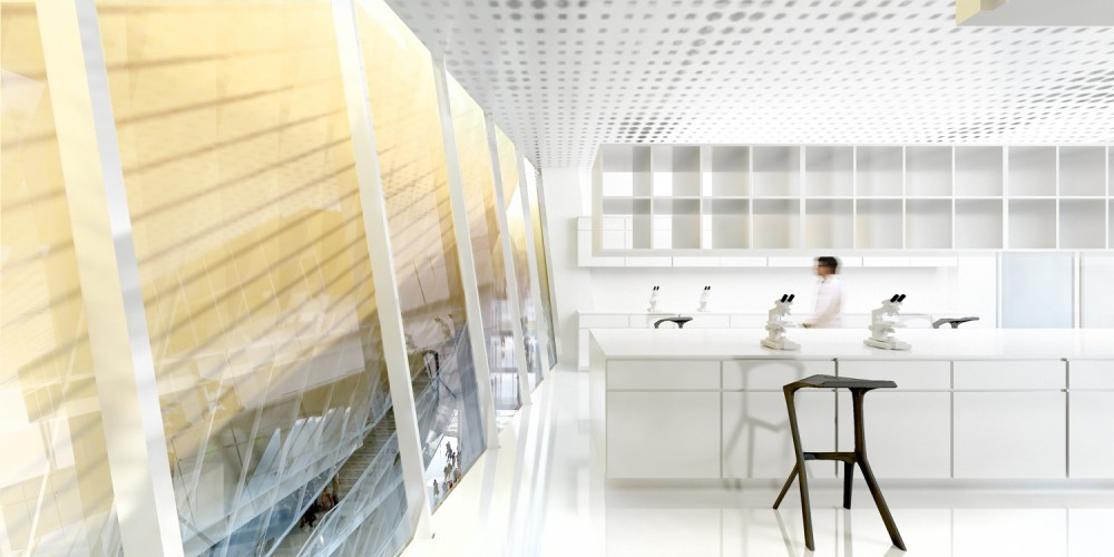 BIG + OFF win the competition to design the Research Centre of the University of Jussieu