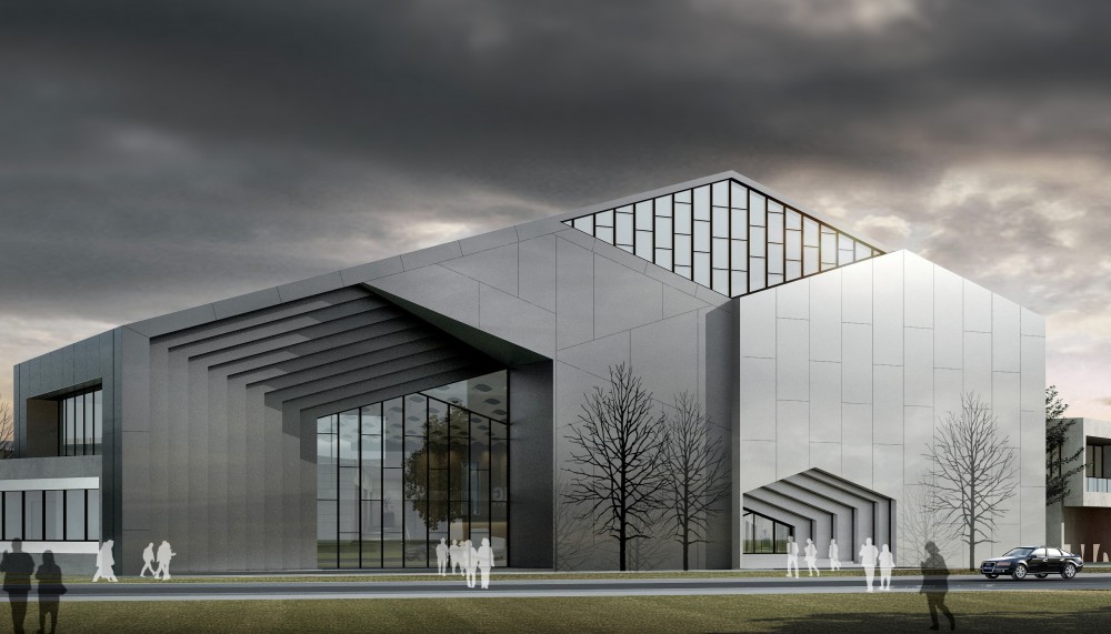 Xinao Concrete Research Plant / Synarchitects