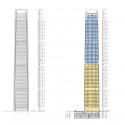Guangfa Securities Headquarters (13) elevation and section