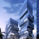 CDB Tower & Minsheng Financial Tower Competition Proposal (4) Courtesy of Saraiva & Associados Arquitectura Urbanismo