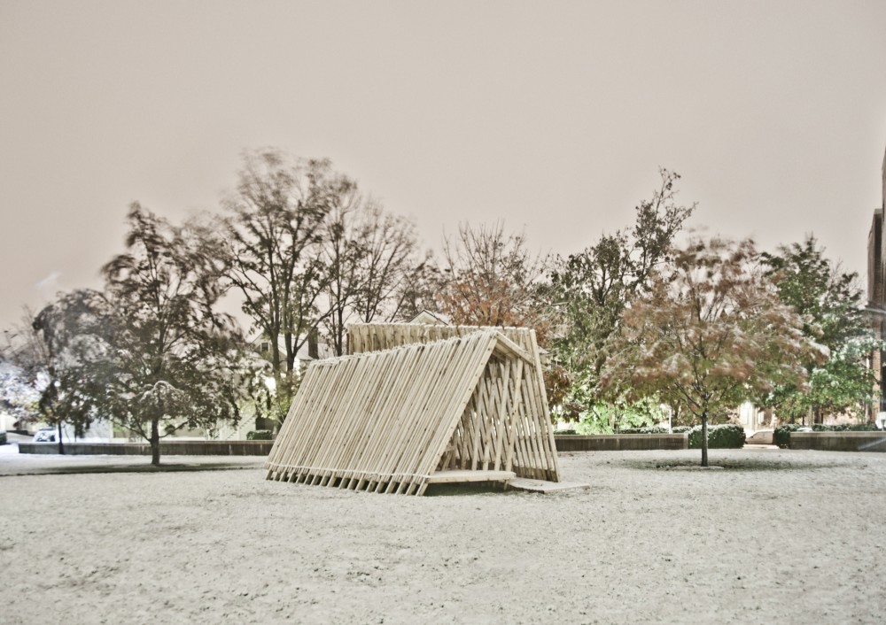Harvard GSD Sukkah Design Build Competition Winner