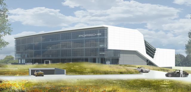 Porsche’s New U.S. Headquarters and Customer Experience Center / HOK