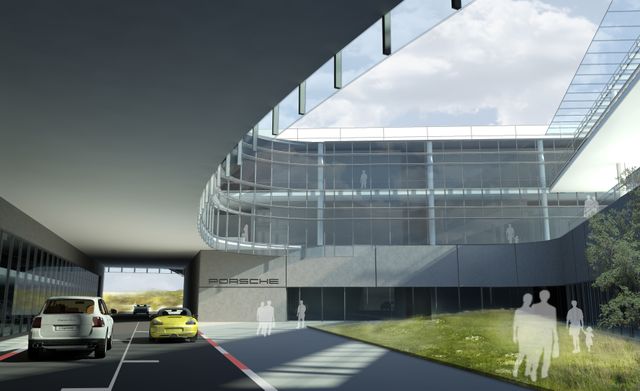 Porsche’s New U.S. Headquarters and Customer Experience Center / HOK