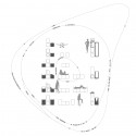 "Gomba" on Móricz Zsigmond Circus (21) "Gomba" on Móricz Zsigmond Circus (21) street furniture diagram