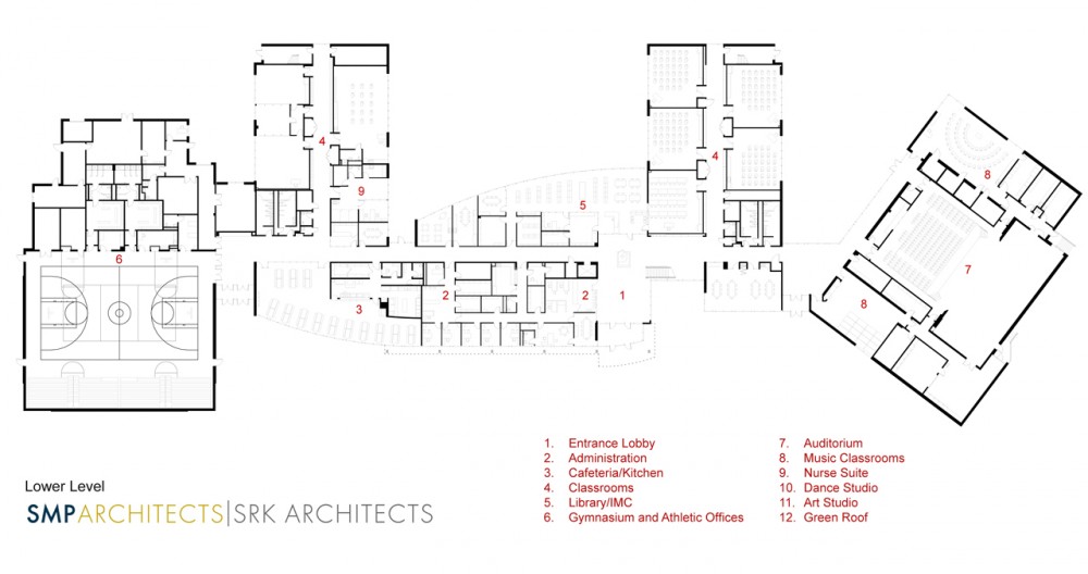 The Kensington Creative and Performing Arts High School / SMP Architects and SRK Architects