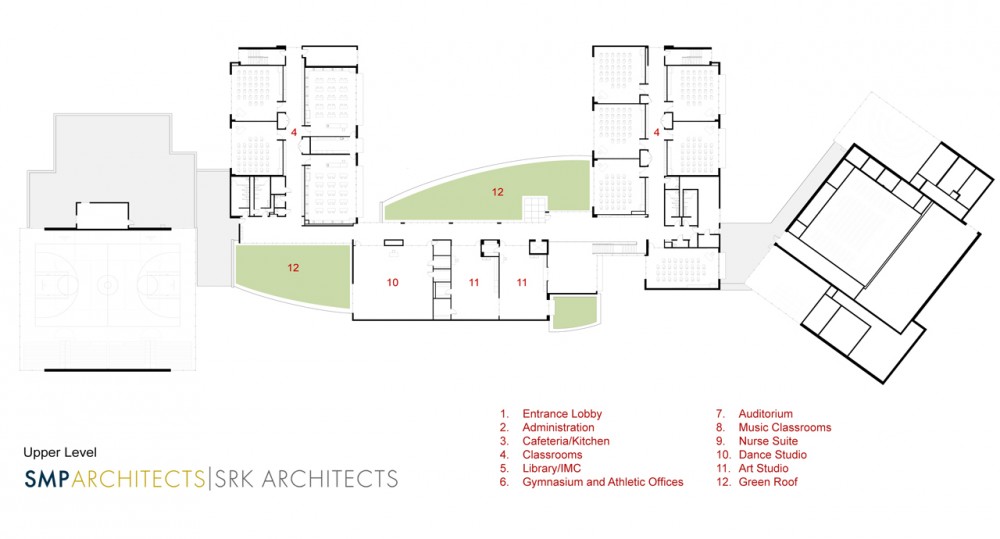 The Kensington Creative and Performing Arts High School / SMP Architects and SRK Architects