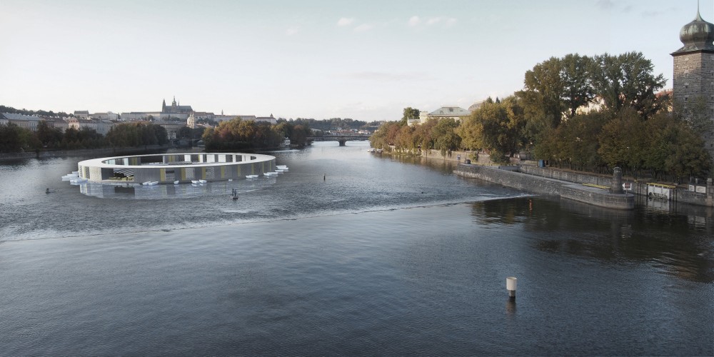 Floating Baths / Ondrej Lipensky and Andrea Kubna