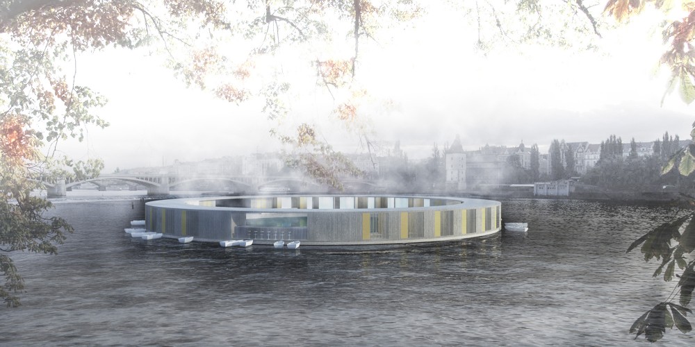 Floating Baths / Ondrej Lipensky and Andrea Kubna