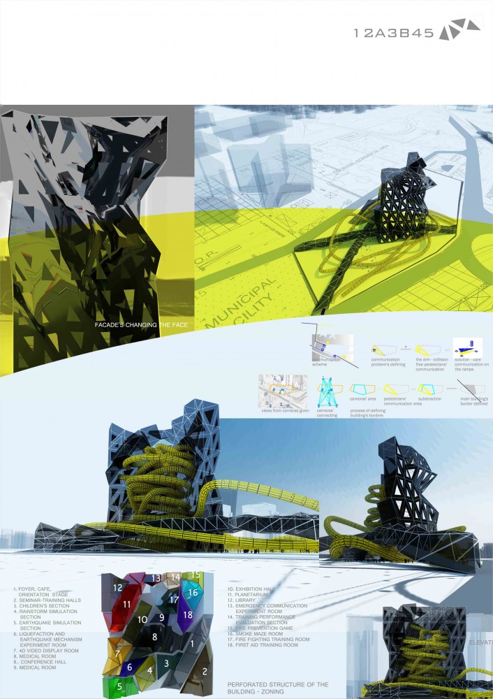 Disaster Prevention and Education Center / Ryszard Swarabowicz, Marek Golec, Anna Liput, Milena Klecha and Dagmara Olejniczak