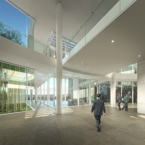 Richard Meier_Shenzhen Clubhouse_lobby 009