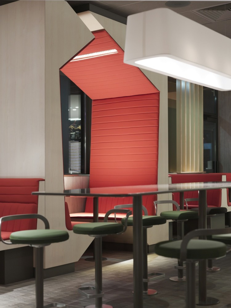 McDonald’s Interiors in France / Patrick Norguet