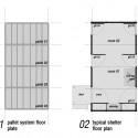 MICA Shelter 010 MICA Shelter 010 Floor Plans - Courtesy of David Lopez