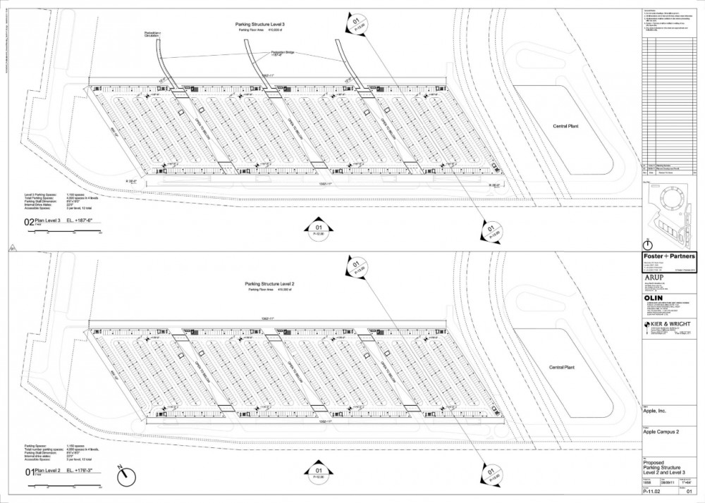 Updated Plans released for Foster + Partner’s new Apple Campus in Cupertino