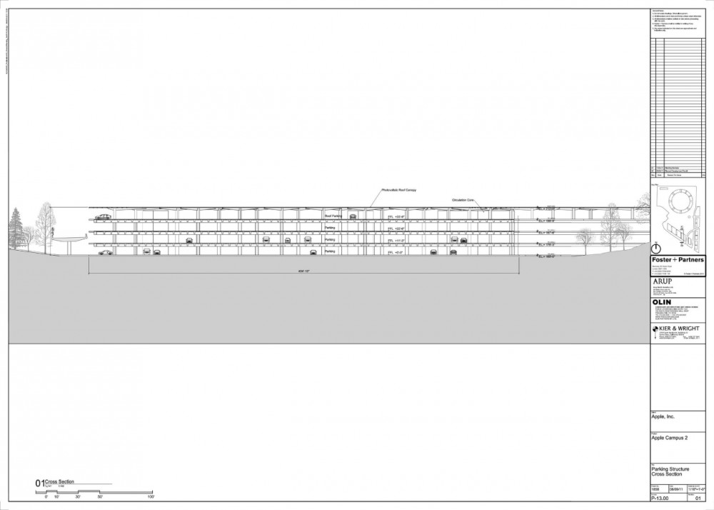 Updated Plans released for Foster + Partner’s new Apple Campus in Cupertino