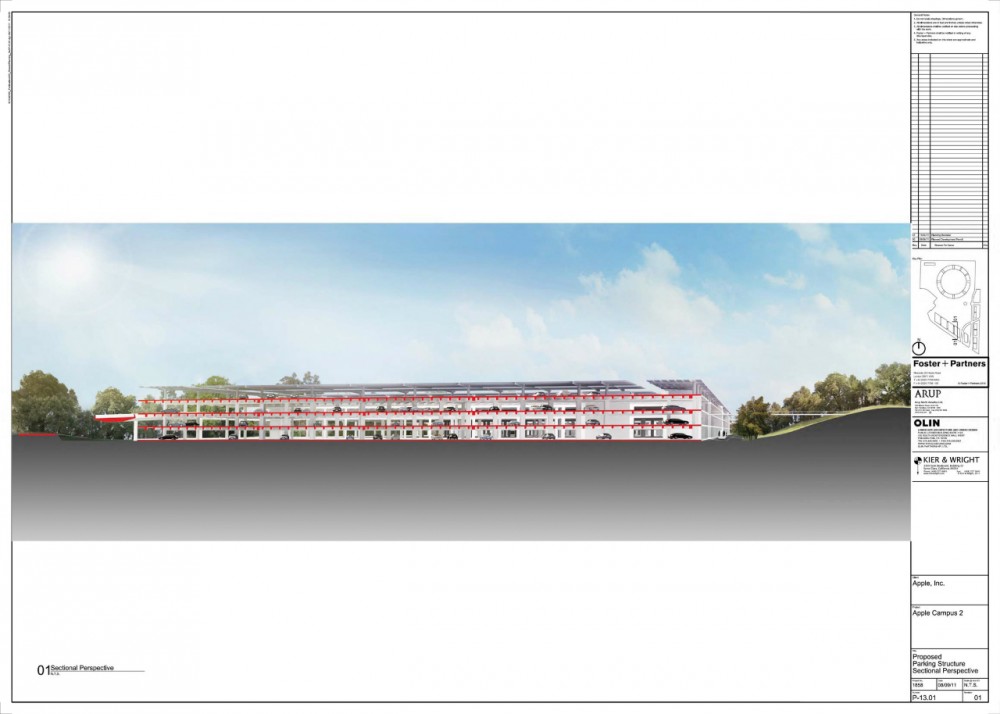 Updated Plans released for Foster + Partner’s new Apple Campus in Cupertino