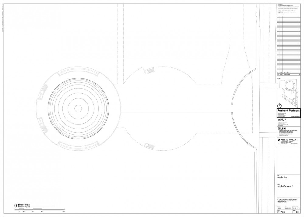Updated Plans released for Foster + Partner’s new Apple Campus in Cupertino