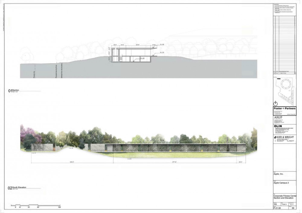 Updated Plans released for Foster + Partner’s new Apple Campus in Cupertino