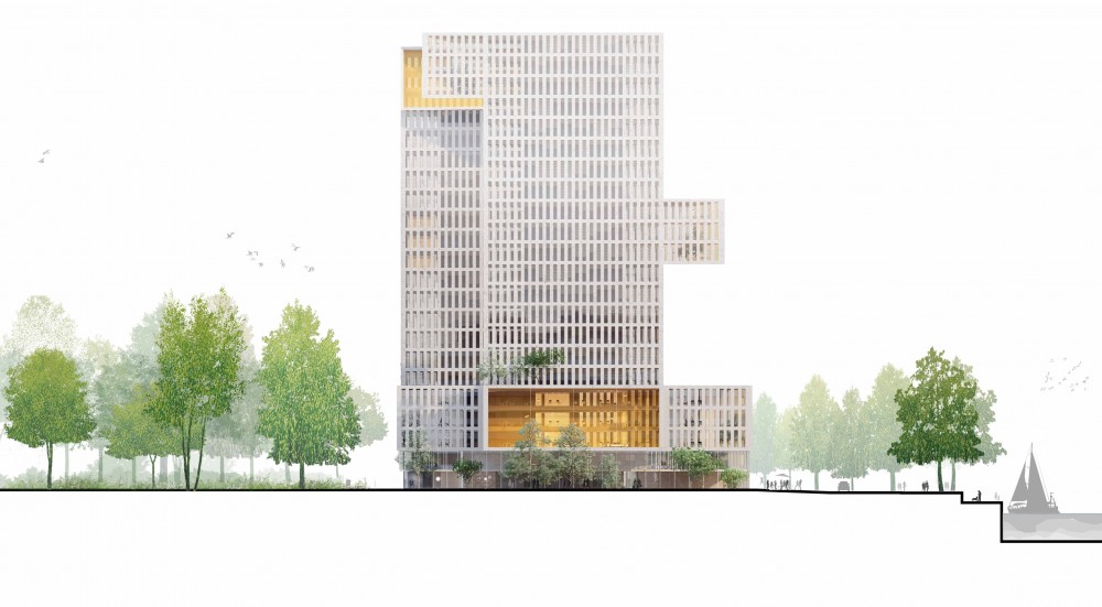 Zac Seguin Office Building / ECDM Architectes
