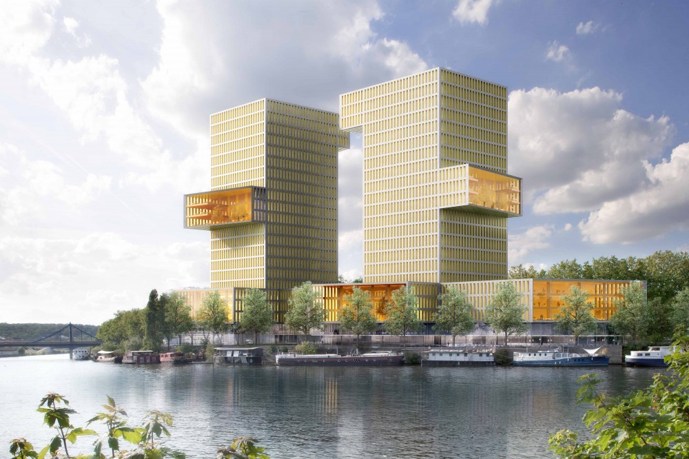 Zac Seguin Office Building / ECDM Architectes