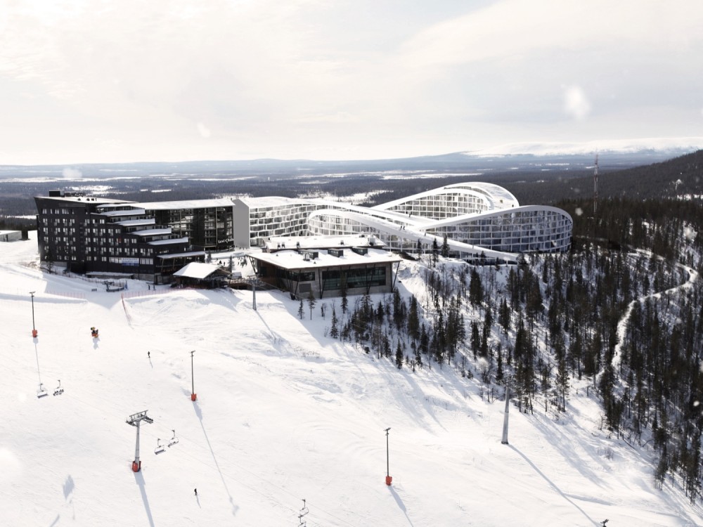 BIG unveils a Ski Resort in Lapland