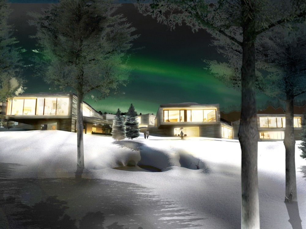 BIG unveils a Ski Resort in Lapland